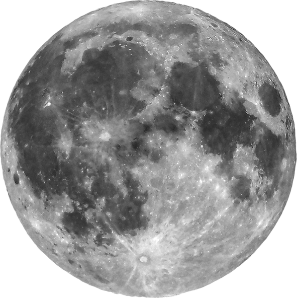 Full Moon Transparent Background